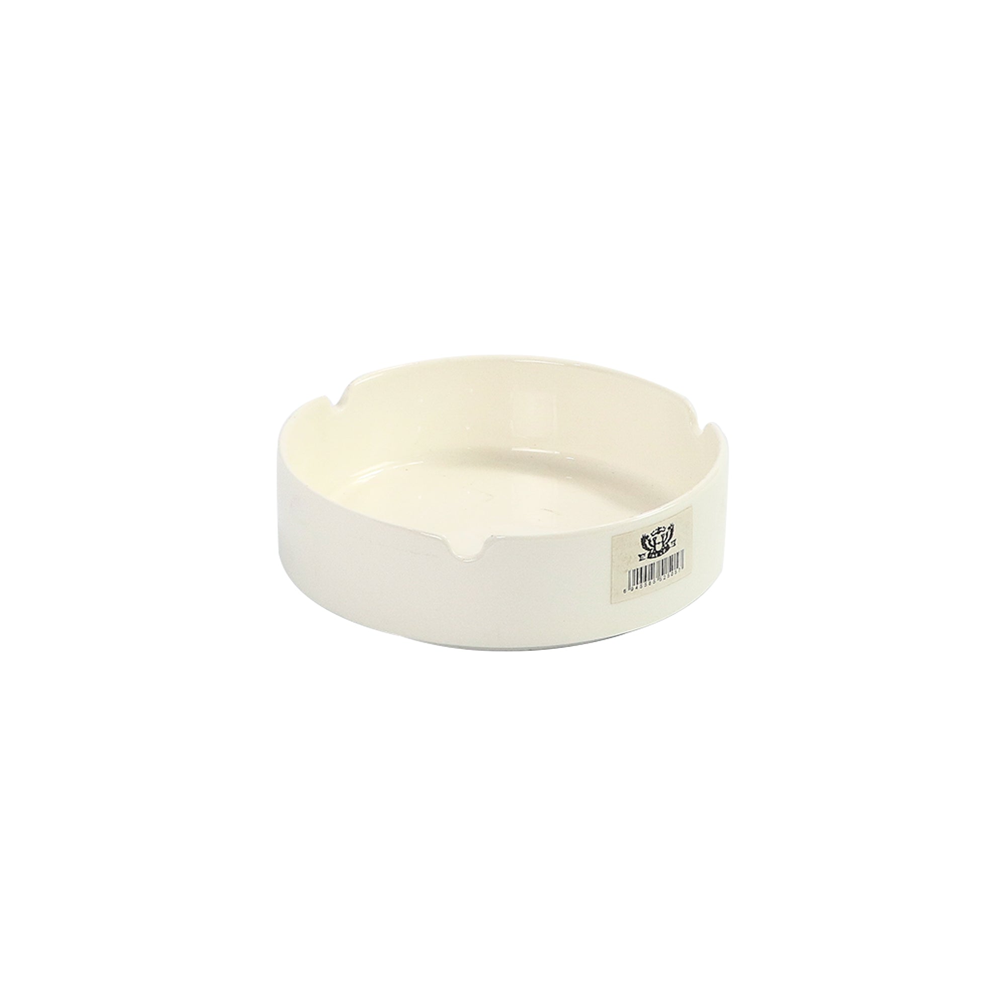 Ceramic Ashtray White 11cm
