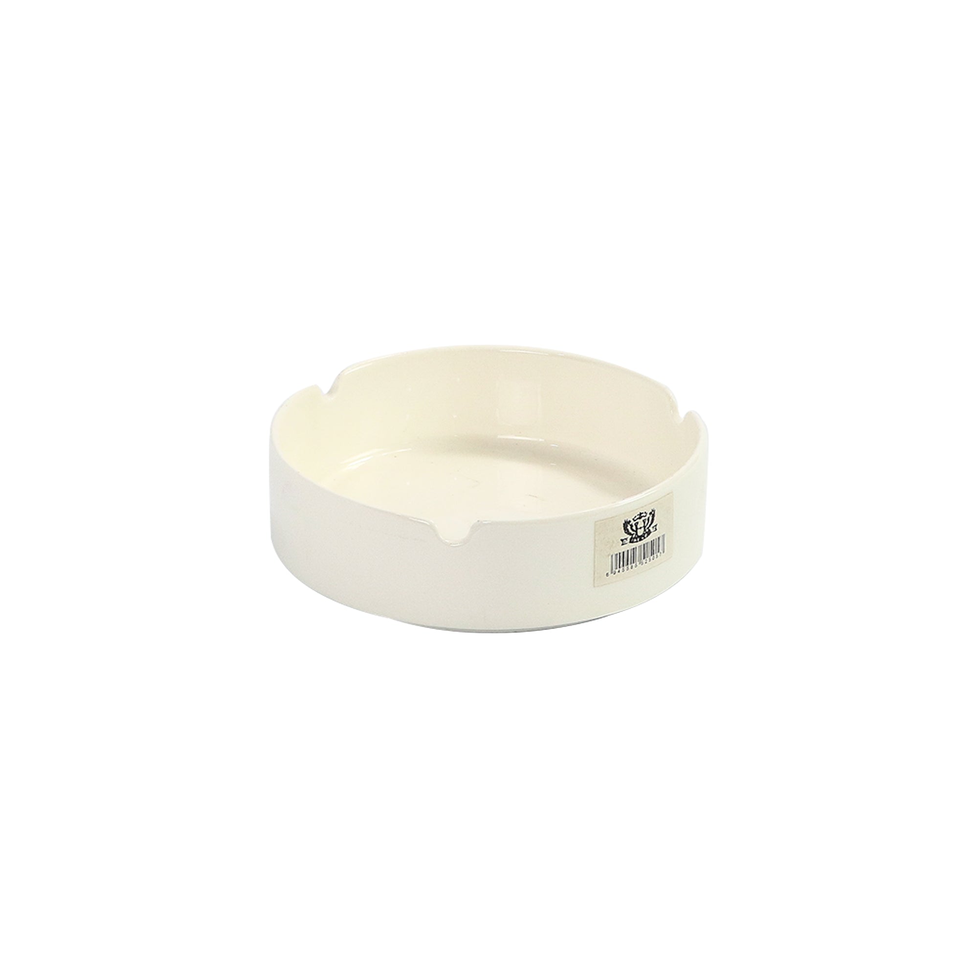 Ashtray, Ceramic, White 