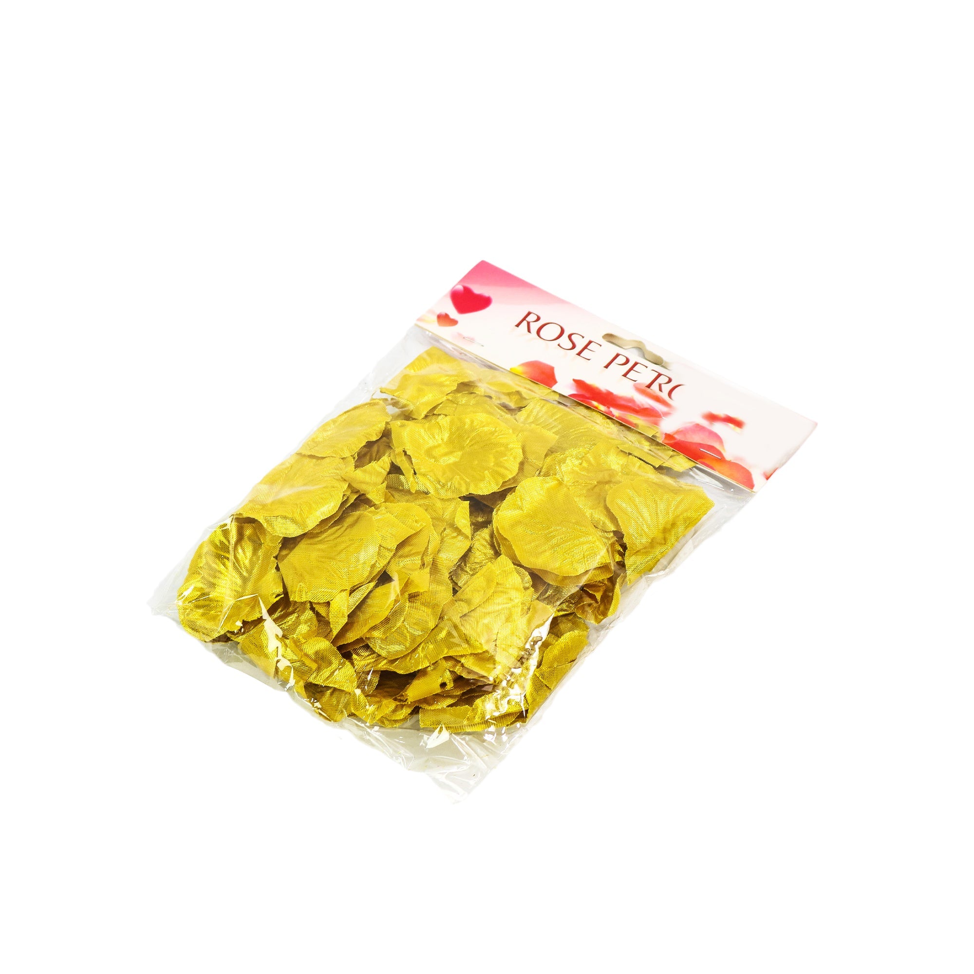 Artificial Gold Rose Petals 150pcs in Bag A0094