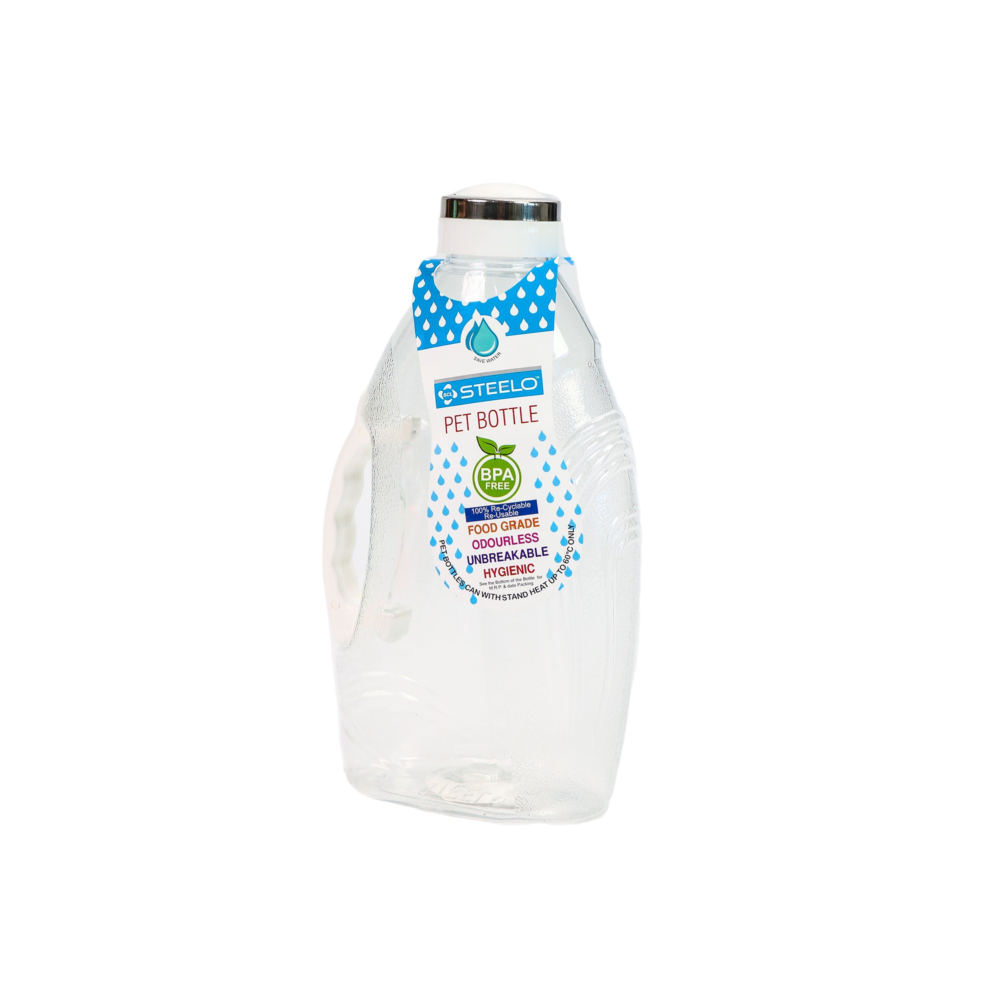 Steelo Costa Fridge Water Jug 1.3L Plastic