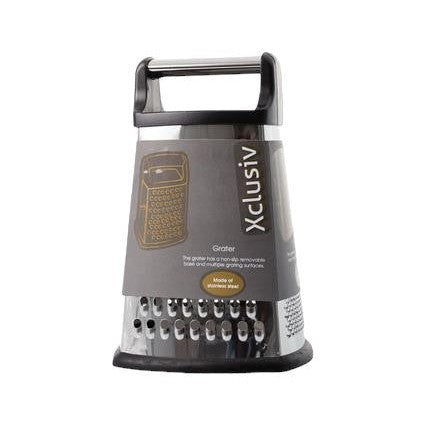 Xclusiv Grater 4-Way Stainless Steel Black