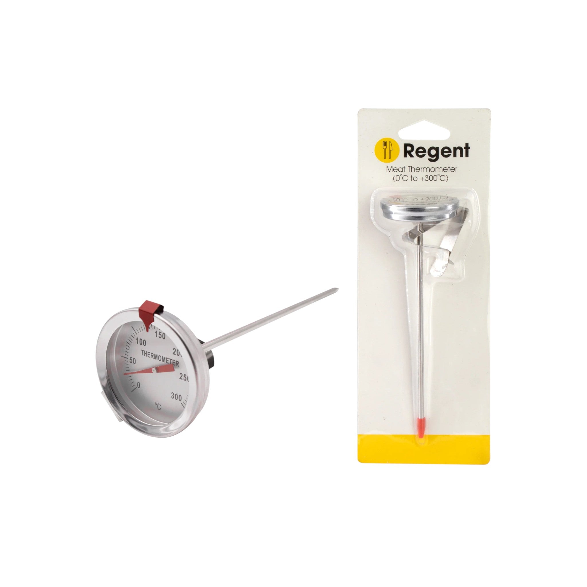Regent Meat Thermometer 0 Deg to +300 Deg 165 x50mm 12201