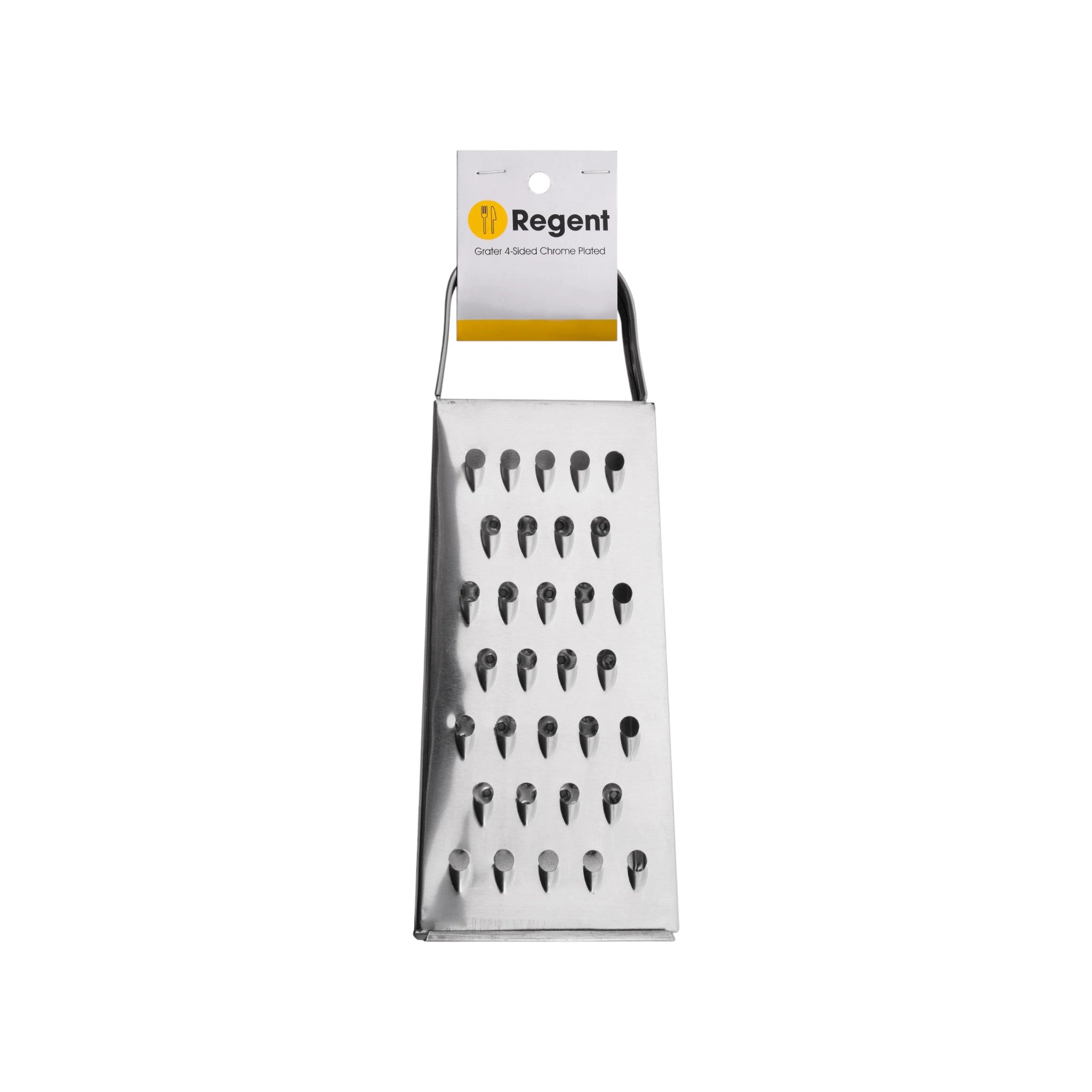Regent Kitchen Grater 4-Side Chrome Plated 12401
