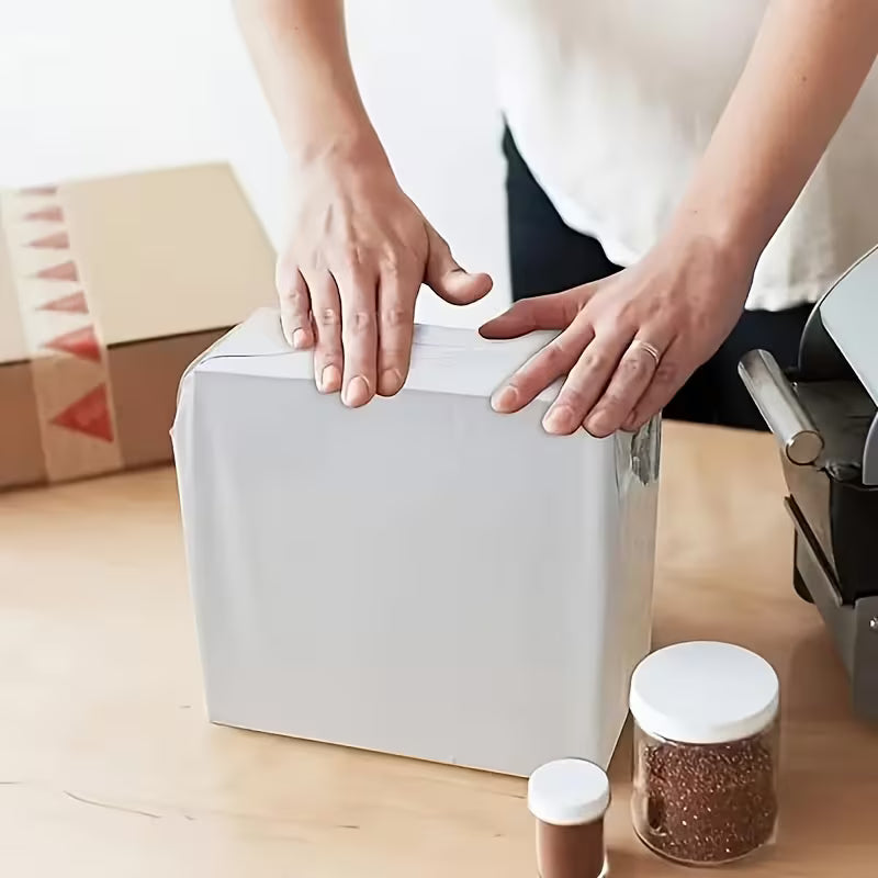 Tamper Proof White Courier Bag Self Adhesive Seal Packaging Pouch 75microns - Heavy Duty Virgin Material