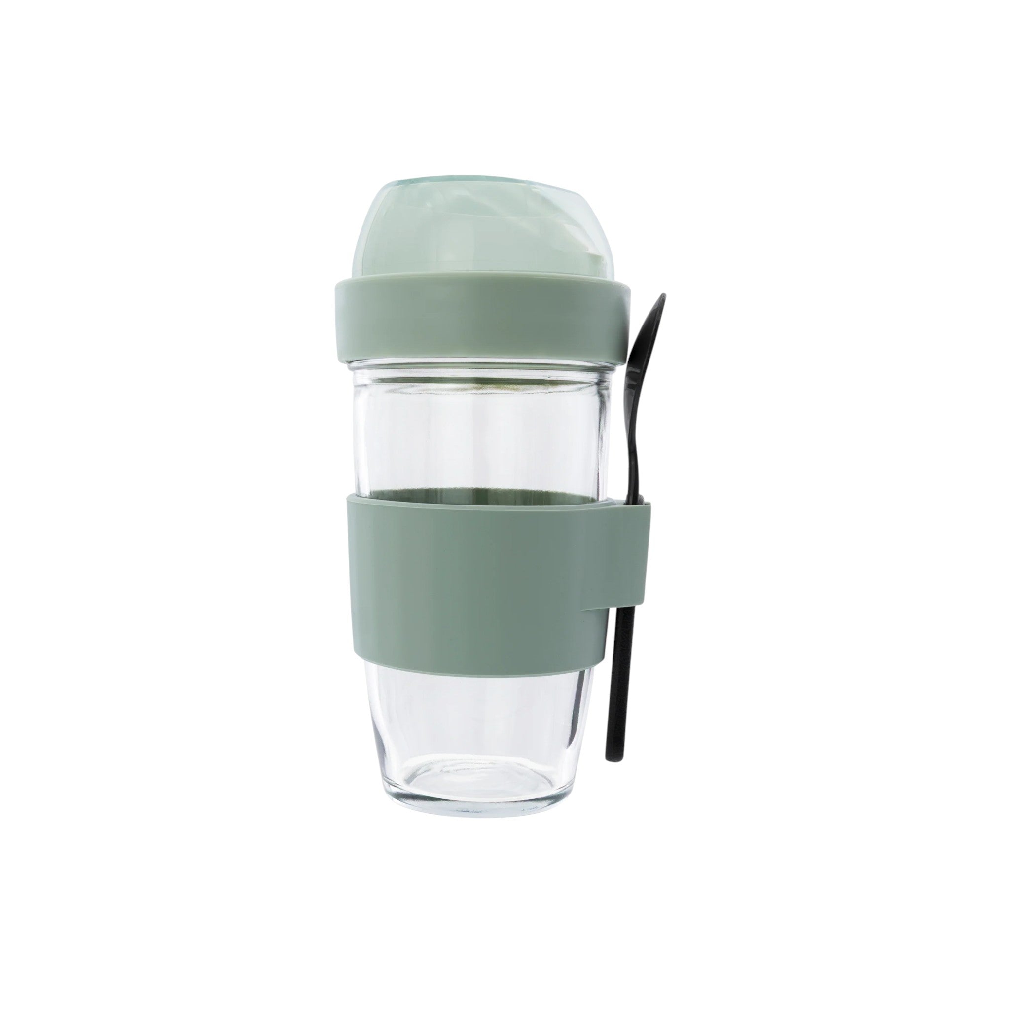 480ml Consol Lugo Layer Lux Cup with Lid & Grey Spoon