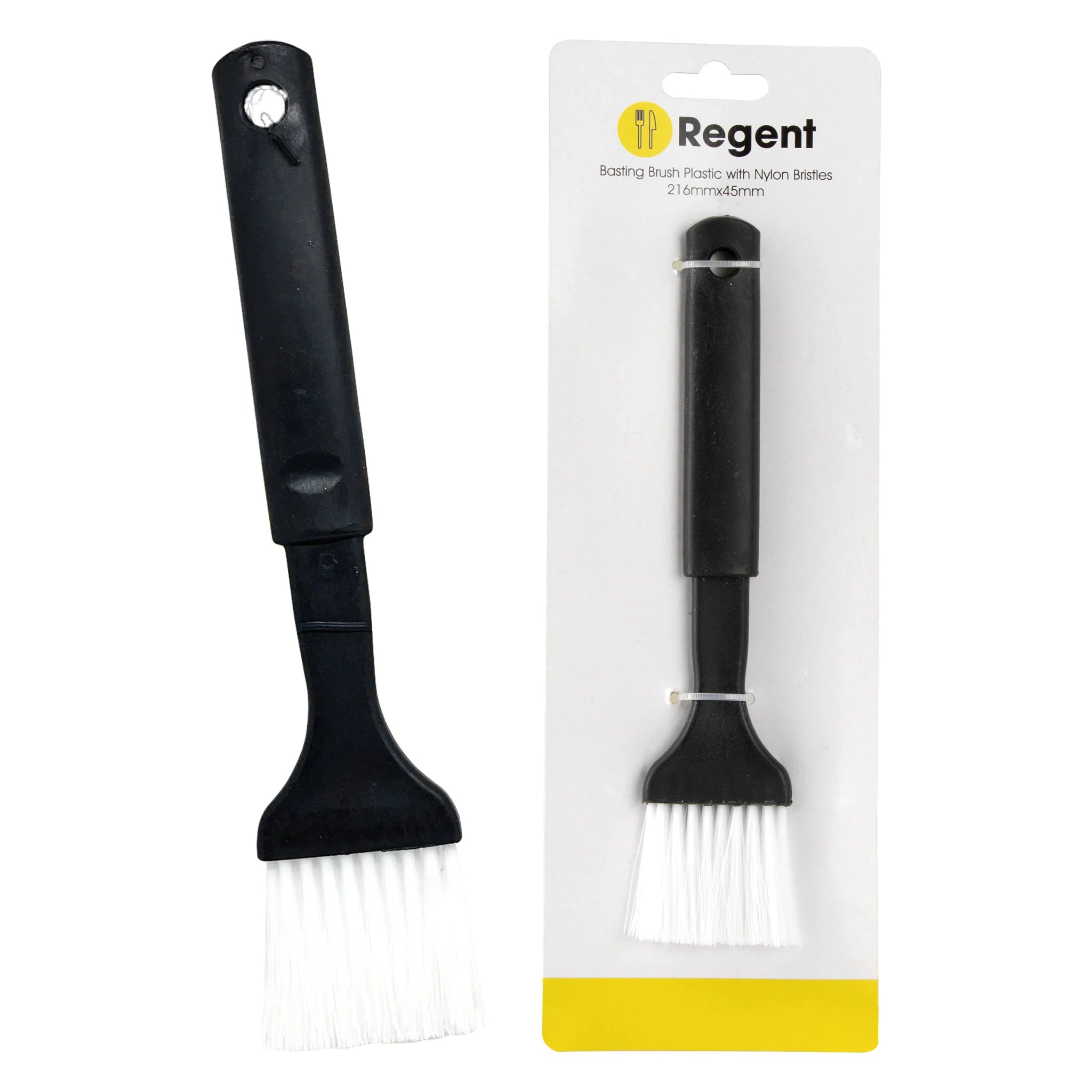 Regent Kitchen Basting Brush Plastic with Nylon Bristles 21183