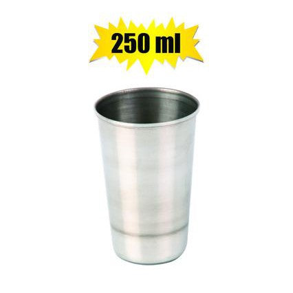 Stainless Steel Drinking Tumbler Cup 250ml