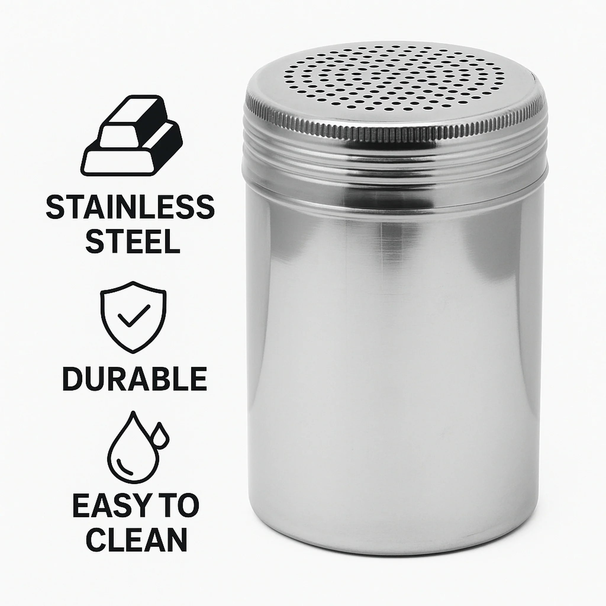 Regent Dredger Shaker 380ml Stainless Steel 30606