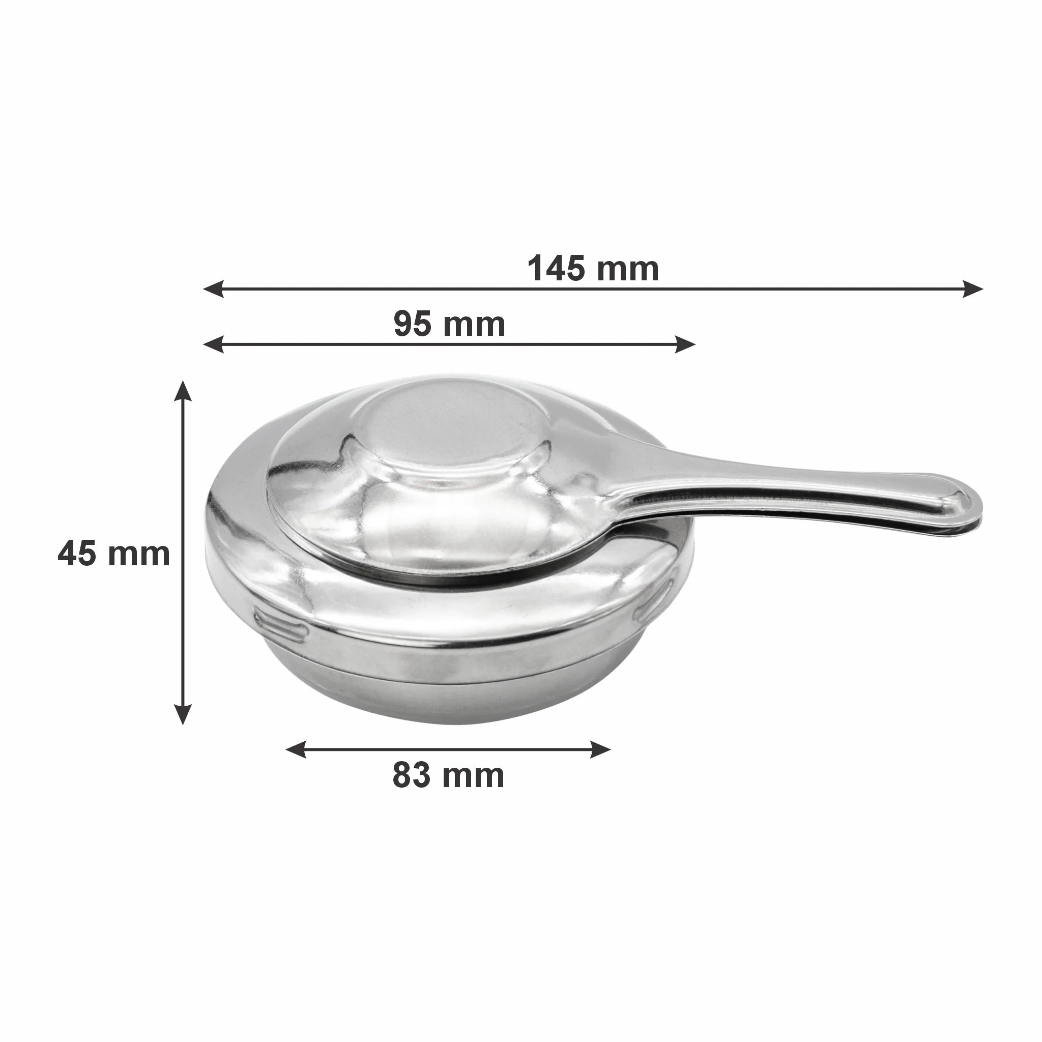 Regent Cookware Fondue Set with Burner and 6 fork 31530