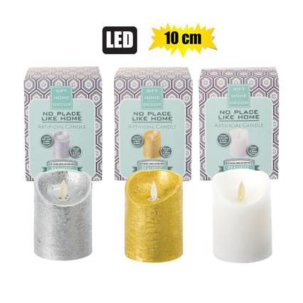 Artificial Pillar Candle 10cm