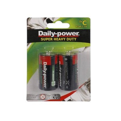 Batteries High Power Size C 2pack