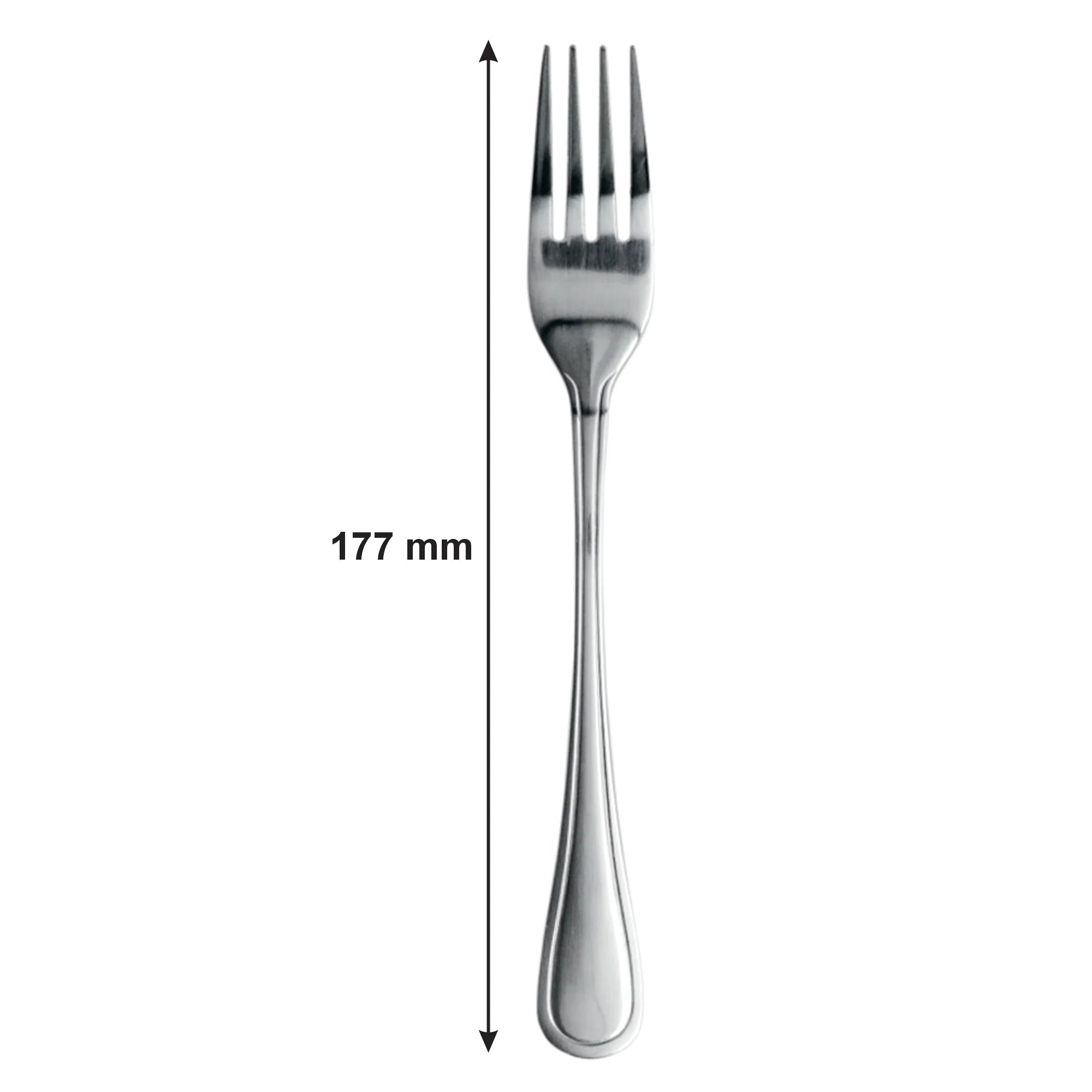 St James Cutlery Bristol Fork Stainless Steel 6pack 54081