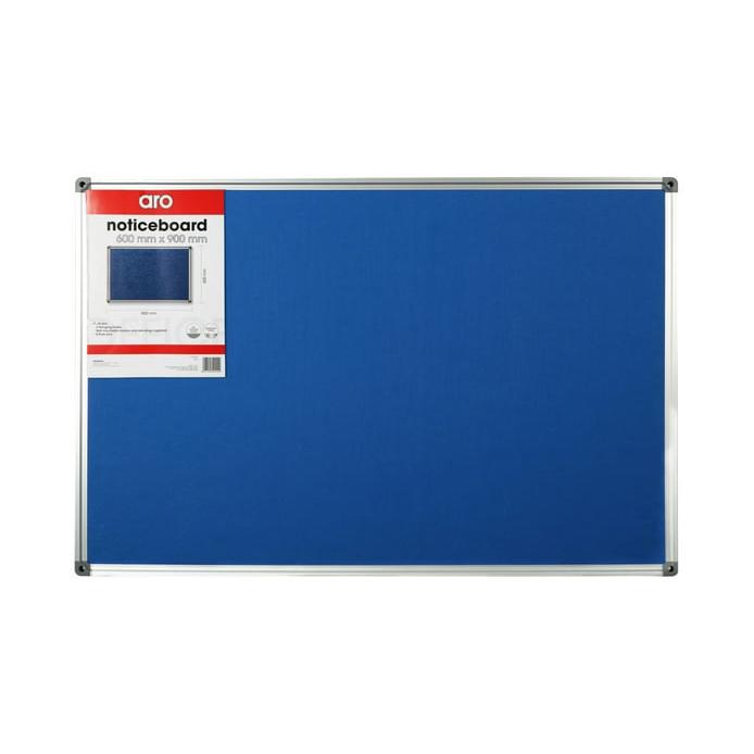 Aro Noticeboard Aluminium Frame 90x120cm