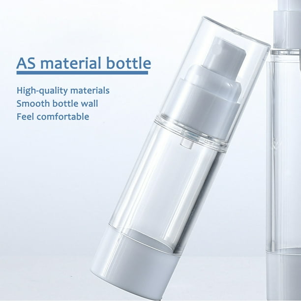 Airless Vacuum Pump Acrylic Cosmetic Bottle Container