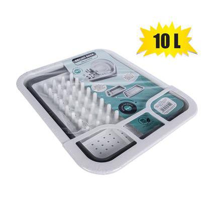 Dish Drainer Rubber Collapsible 10L