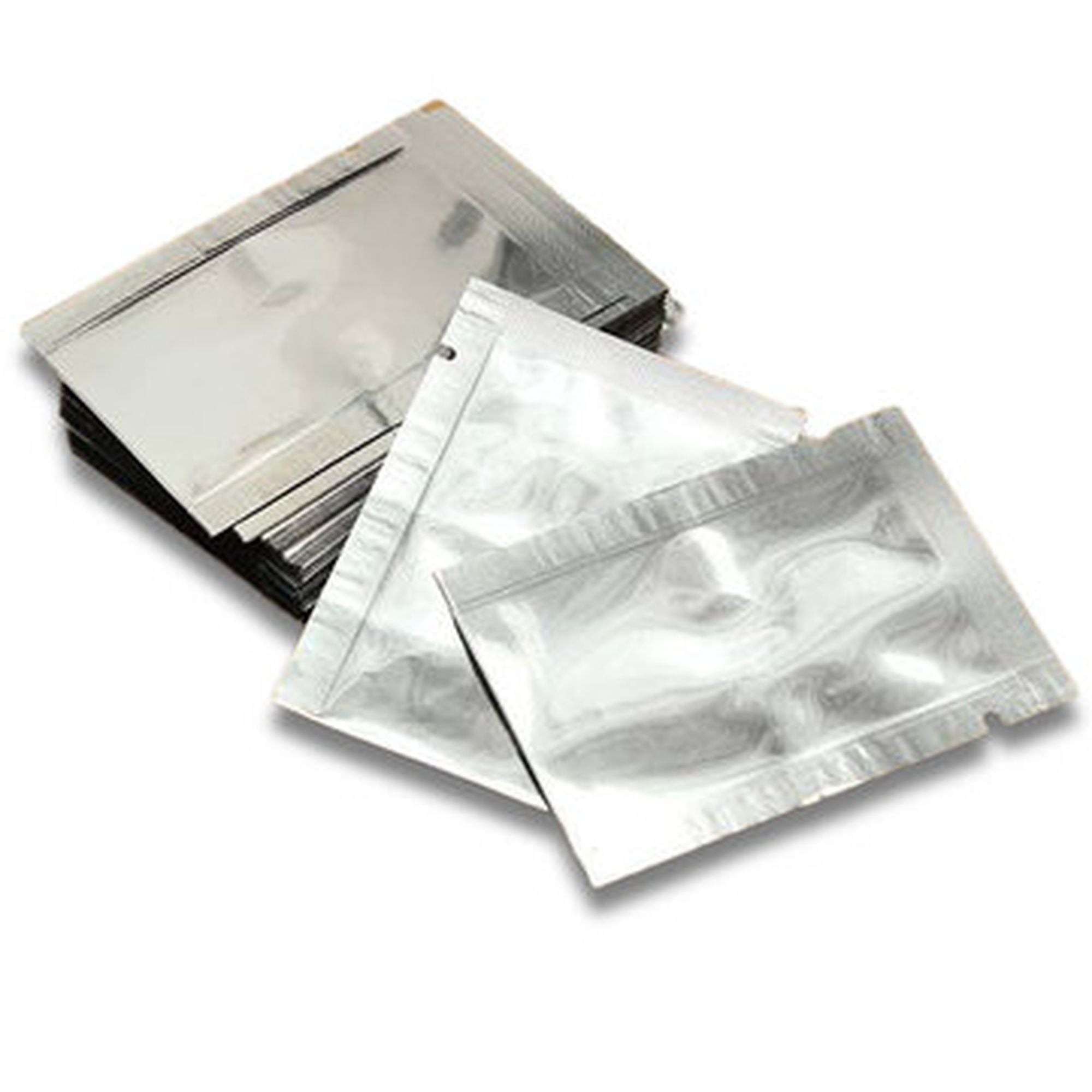 Vacuum Metalized Bags Silver 500g 16.5x26cm 70mic Laminated Pouch 100pack