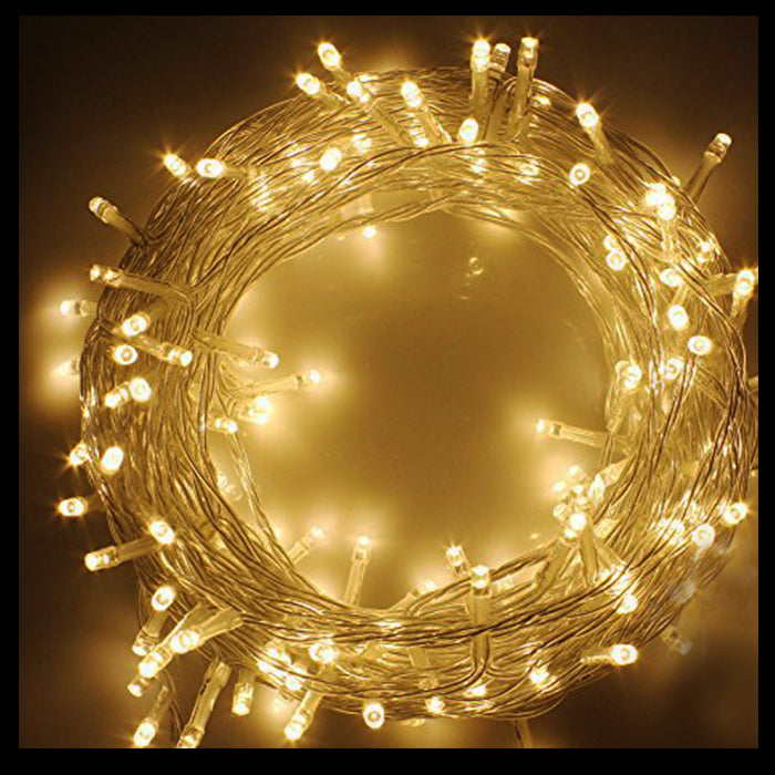 LED String Lights Warm White Battery 20xLights 3m