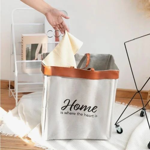 Foldicart Laundry Bin Basket with Wheels