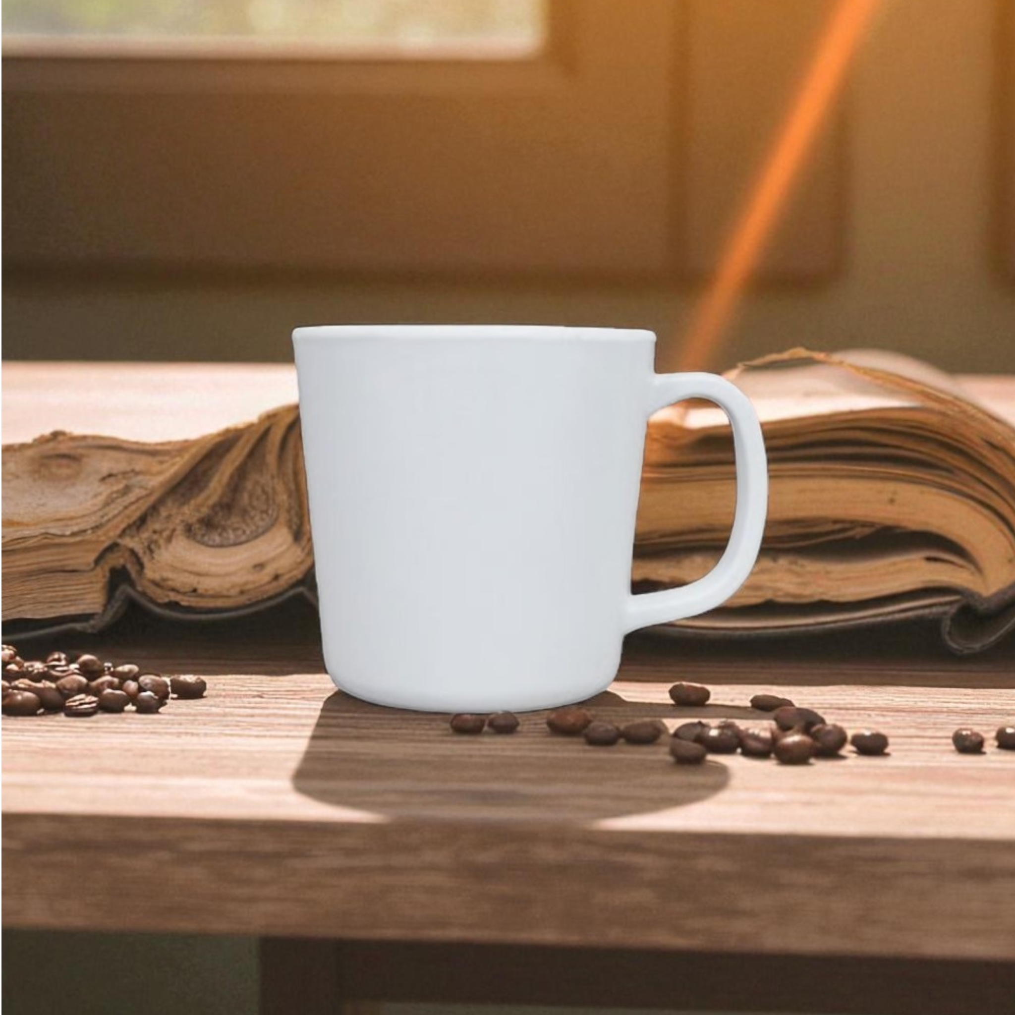 Melamine White Coffee Mug 13050