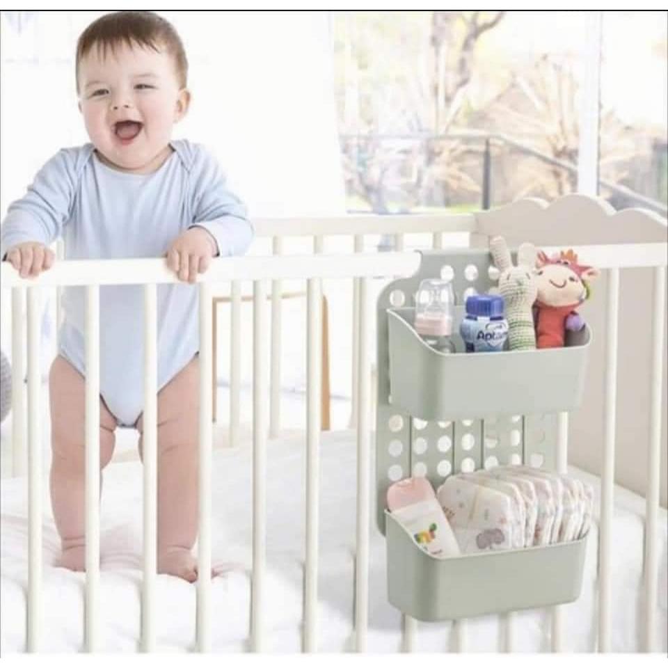 Hobby Life Soft Chef Plastic 2-Tier Adjustable Hanger Organizer AY-09167