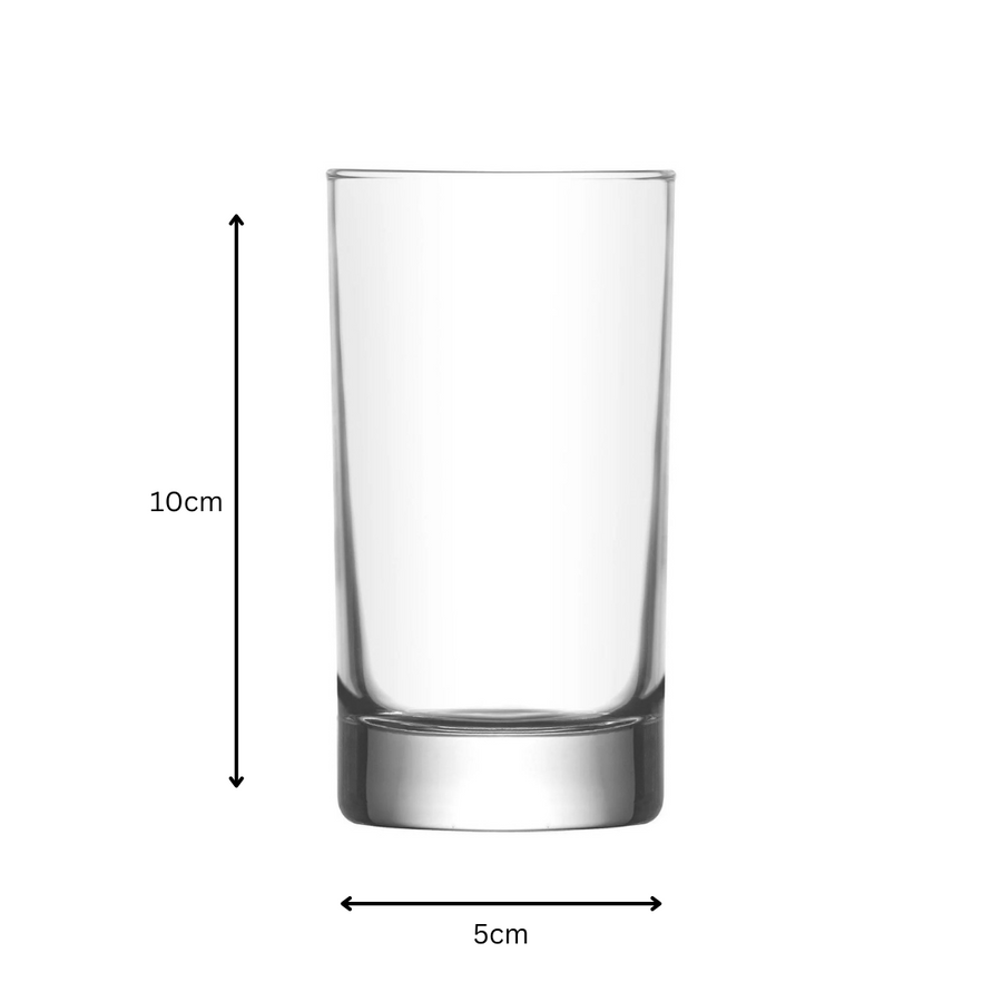 LAV Hiball Glass Tumbler 150ml Ada Juice Schnapps SGN127