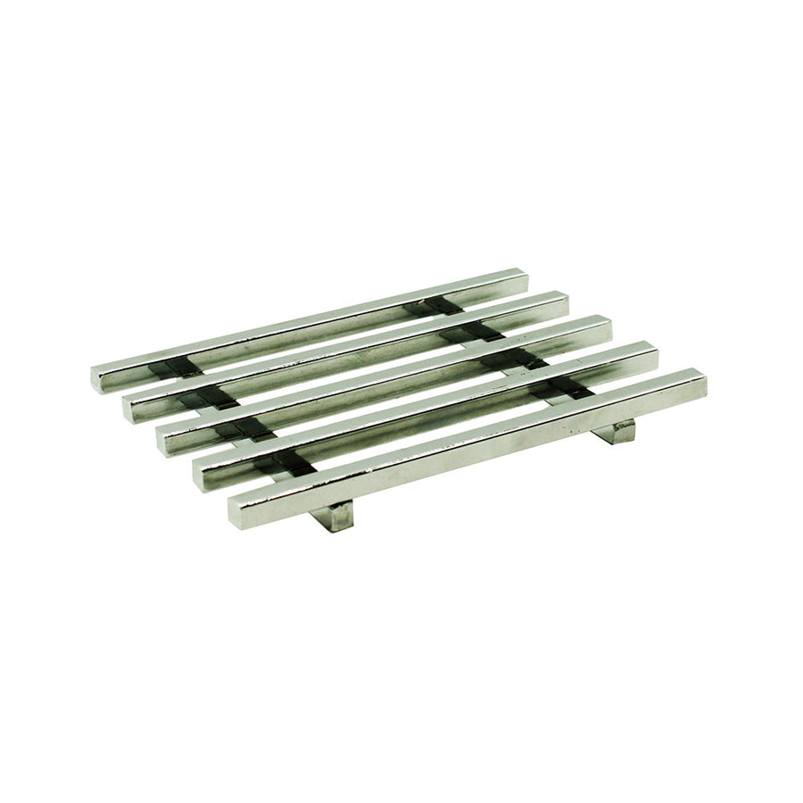 Trivets Square Chrome Soap Holder SGN1045