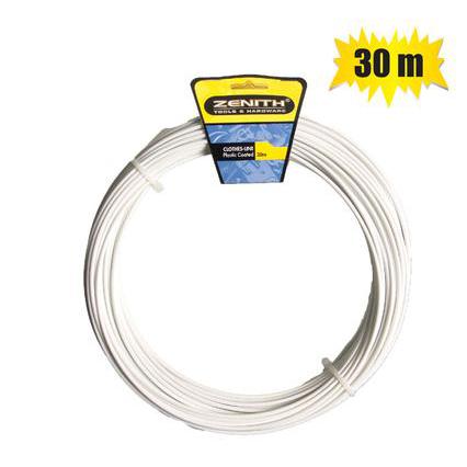 Zenith Clothes Washing Line Plastic Coated 30m