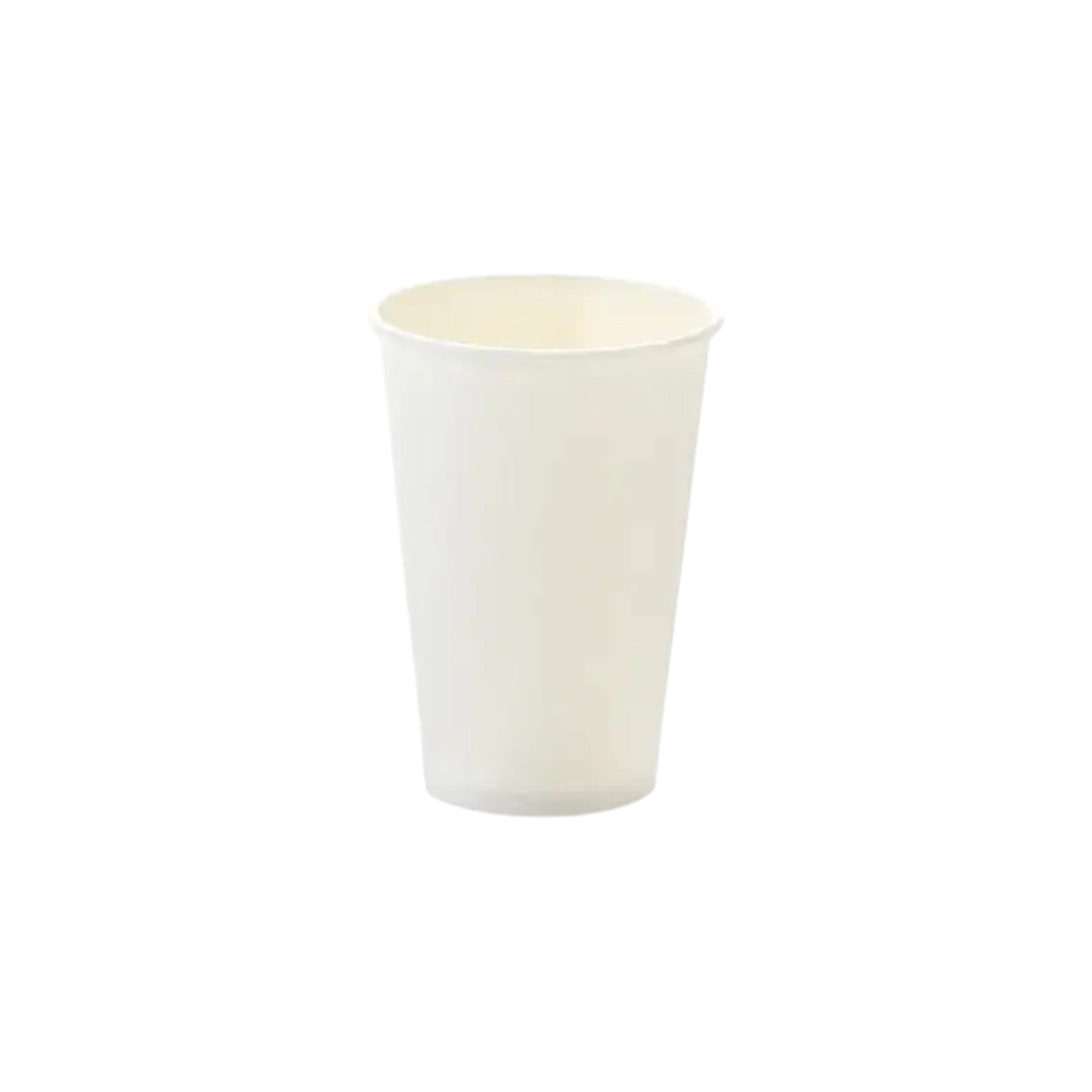 175ml Vending Paper Coffee Cups Disposable White 10pack