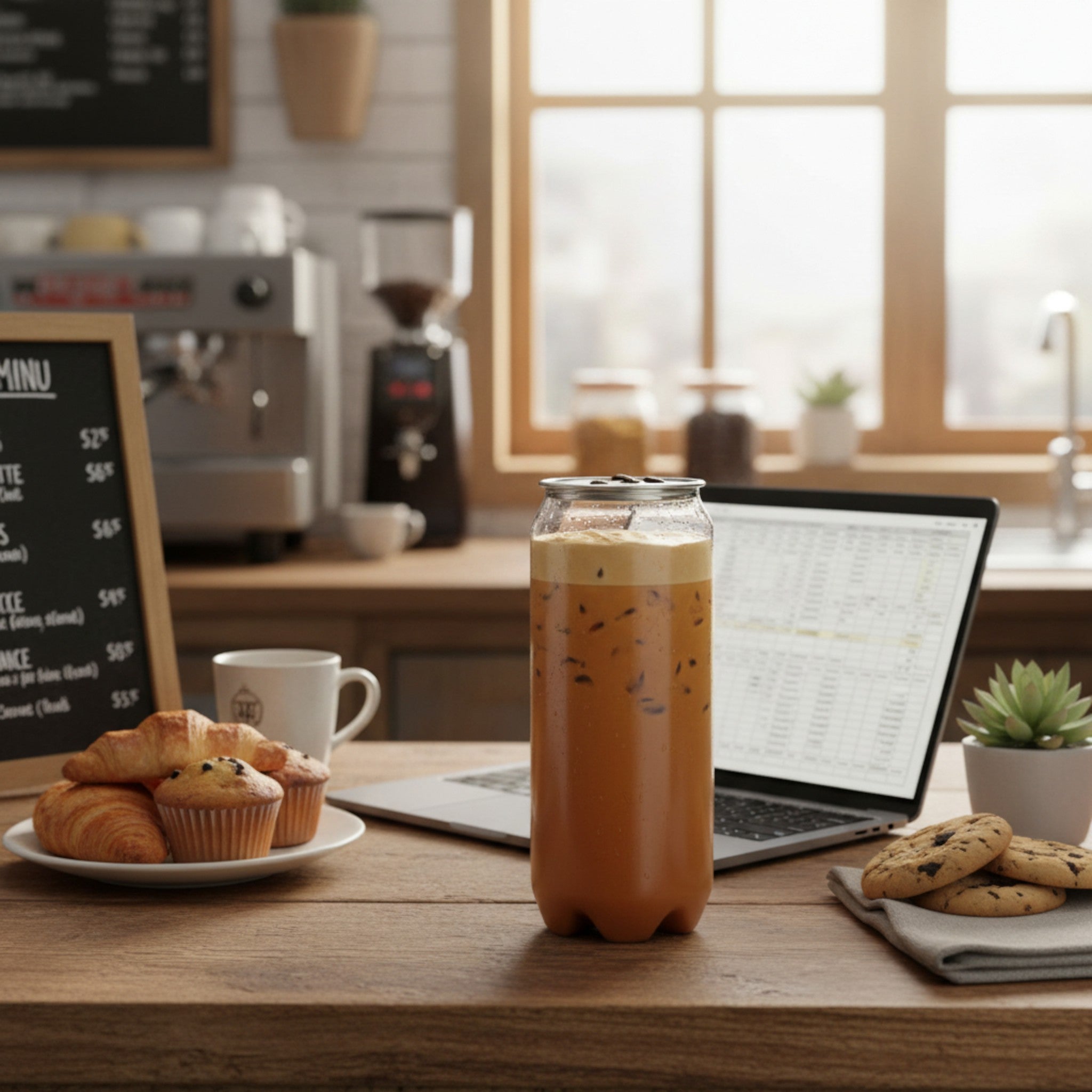 550ml Five-Cornered Bottom Food Grade Plastic Drinking Clear Can with Aluminium Pull Tab Lid