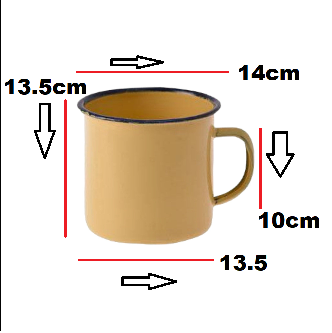 Enamel Mug 14cm