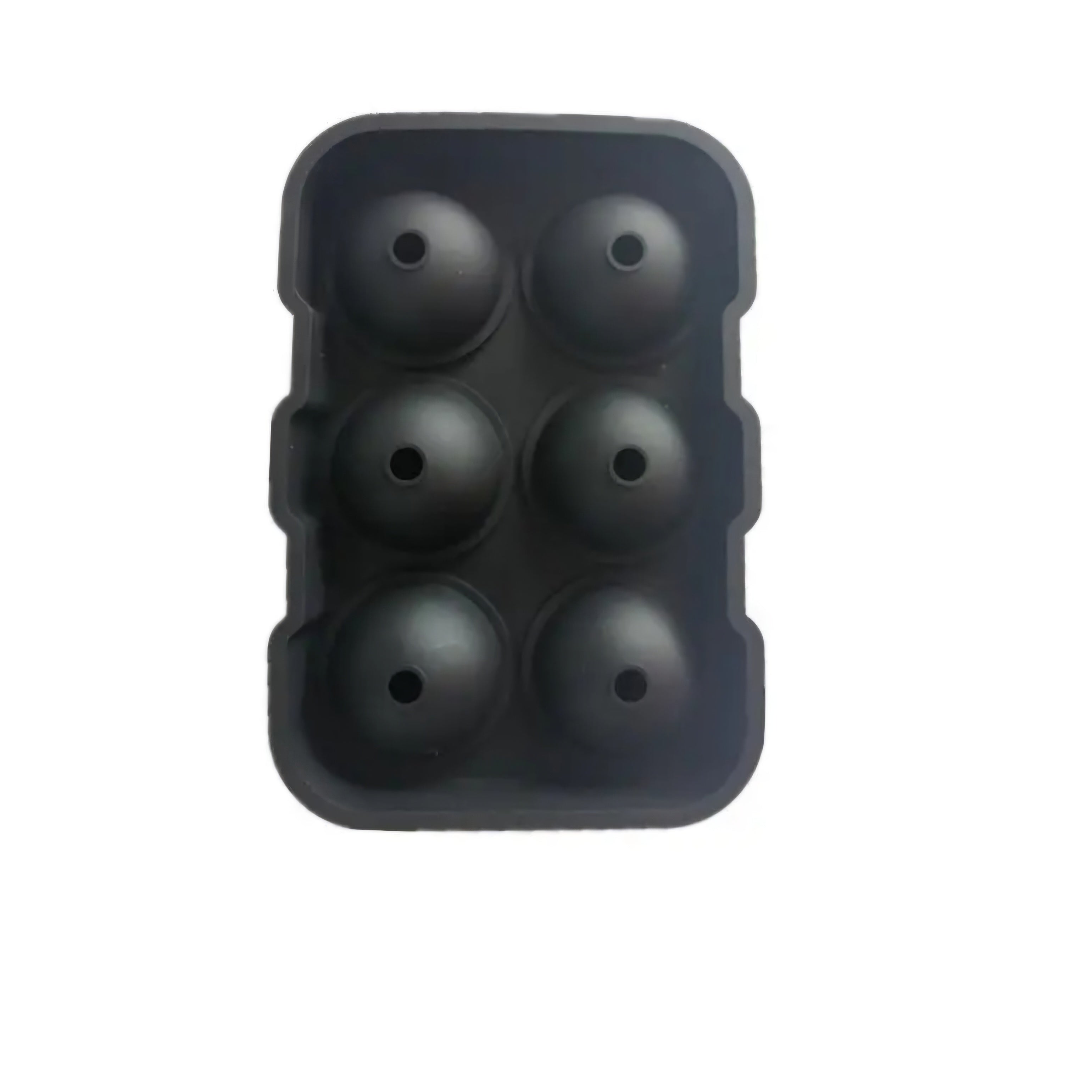 Silicone Ball Ice Cube Tray Round Shape 6-Division