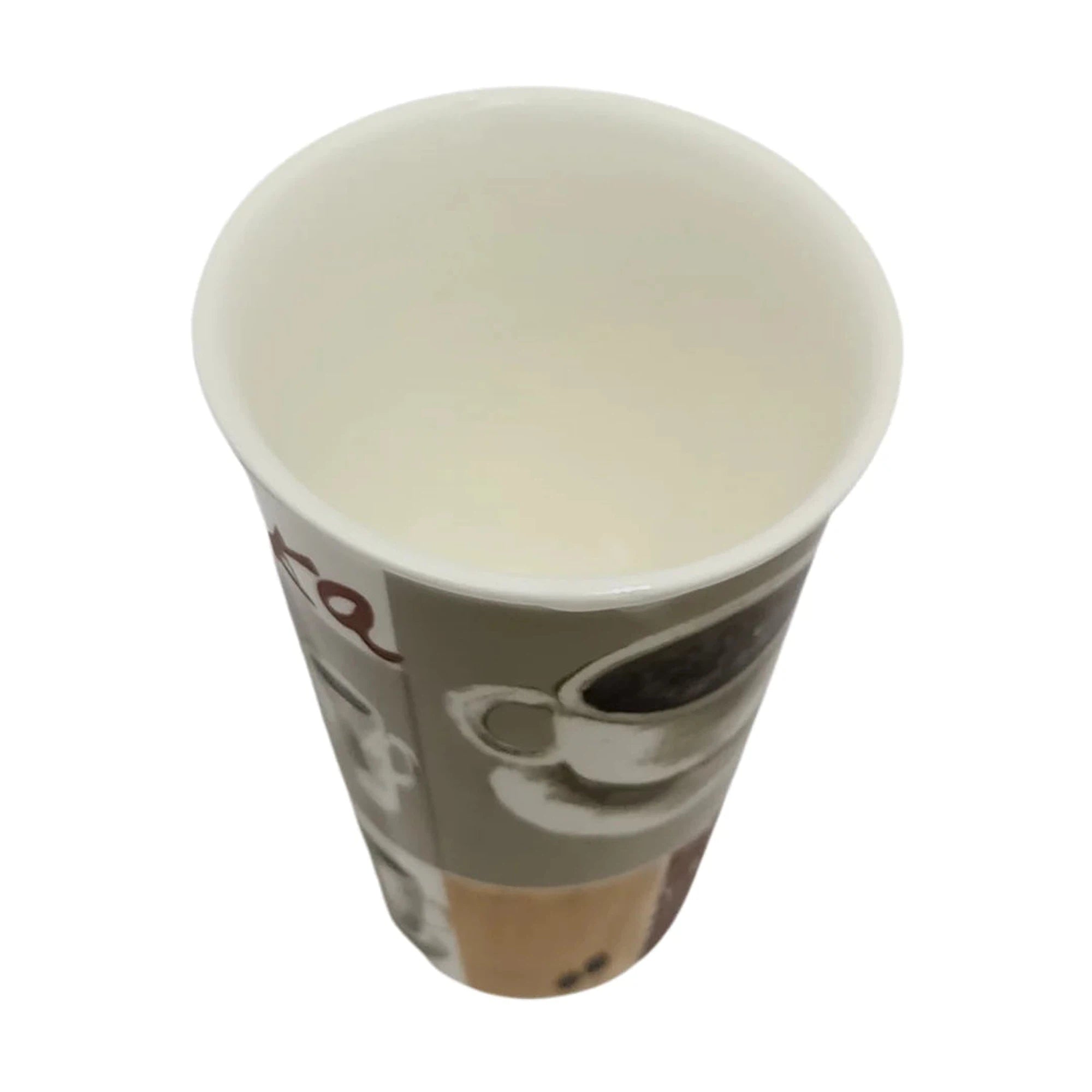 Porcelain Coffee Cup On-the-Go 400ml Silicone Lid SGN162
