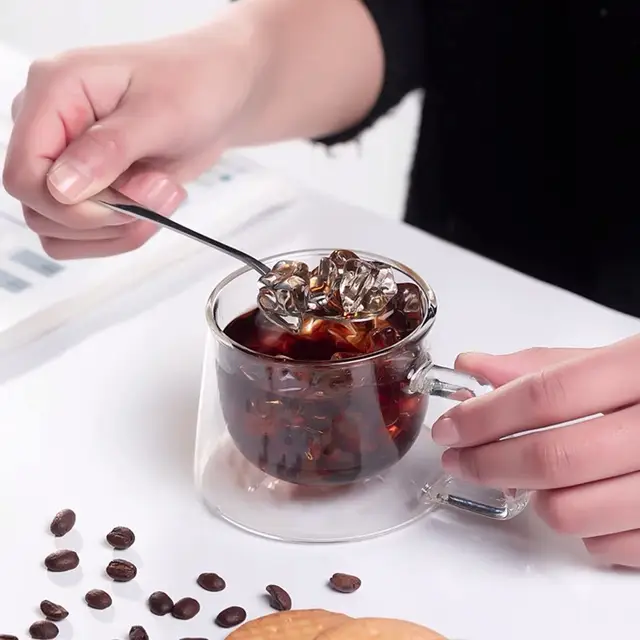 Winox Borosilicate Double Wall Glass Mug 350ml 2pc GL2809