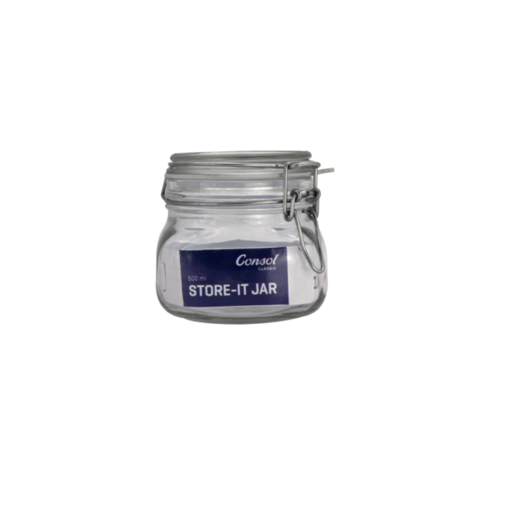 Consol Store-it Jar with Clip Top Lid 500ml 17111