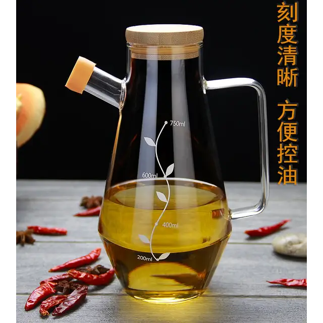 Borosilicate Glass Oil Bottle 550ml