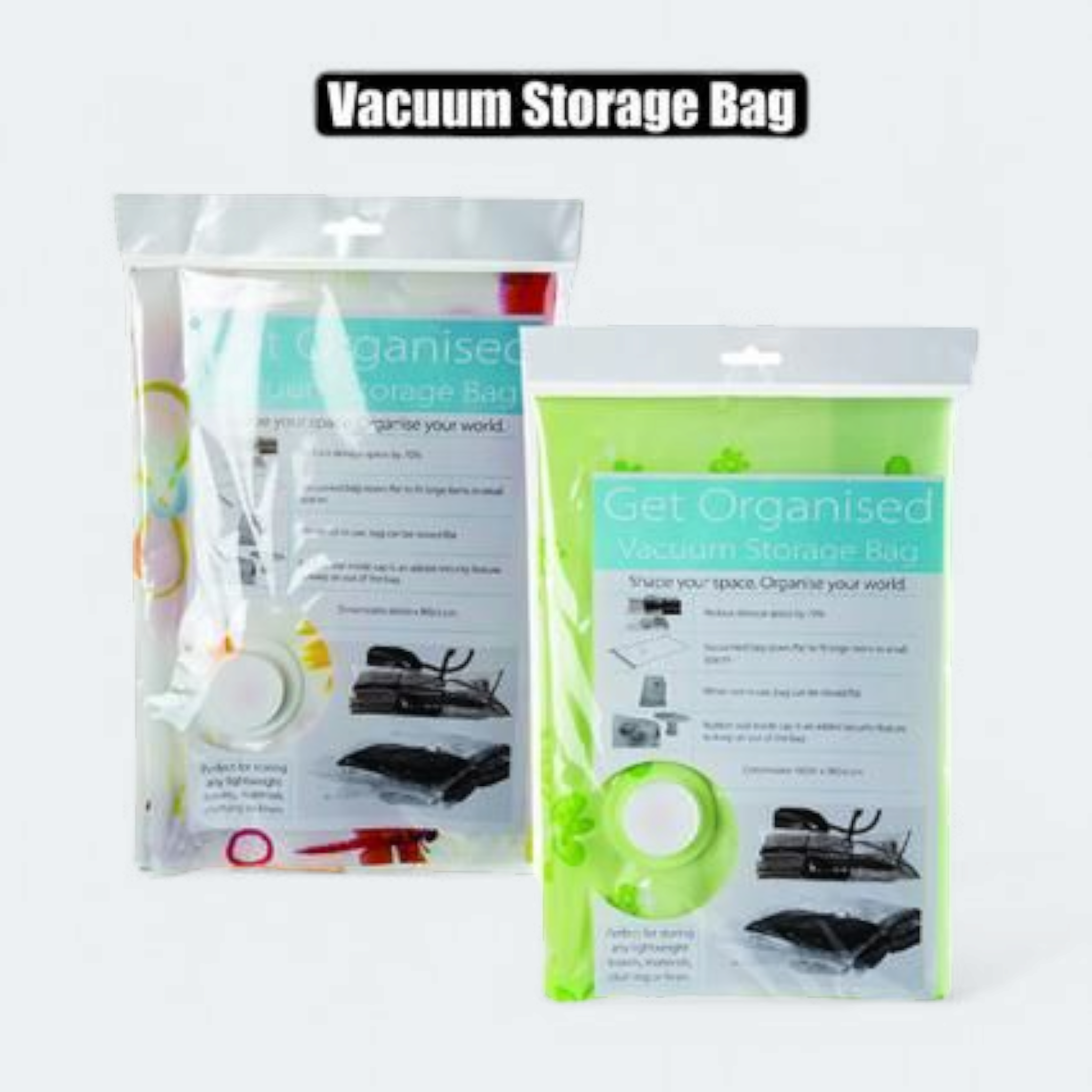 Travel Vacuum Seal Storage Bags 60x80cm
