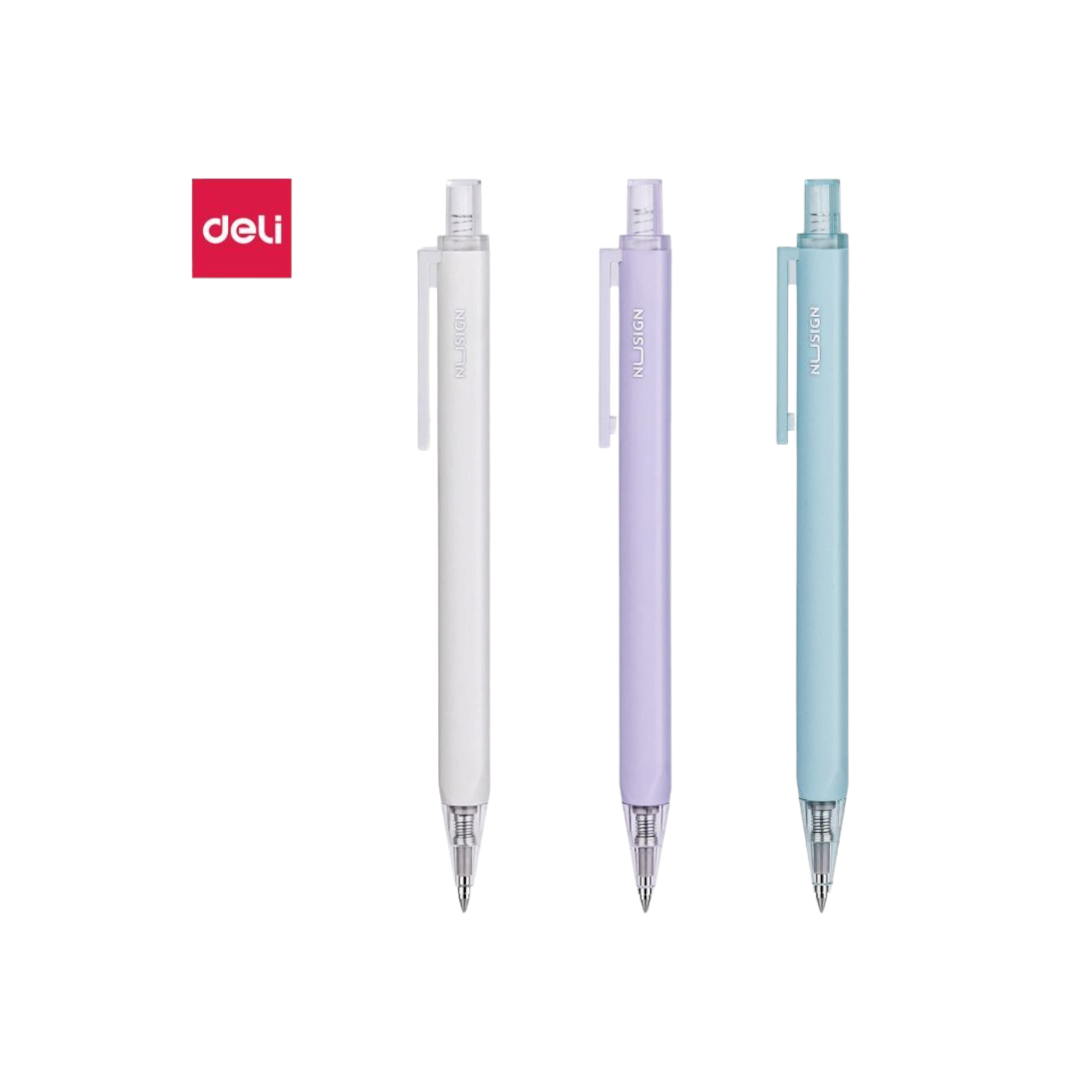 Deli Ink Gel Pen 0.5mm Black