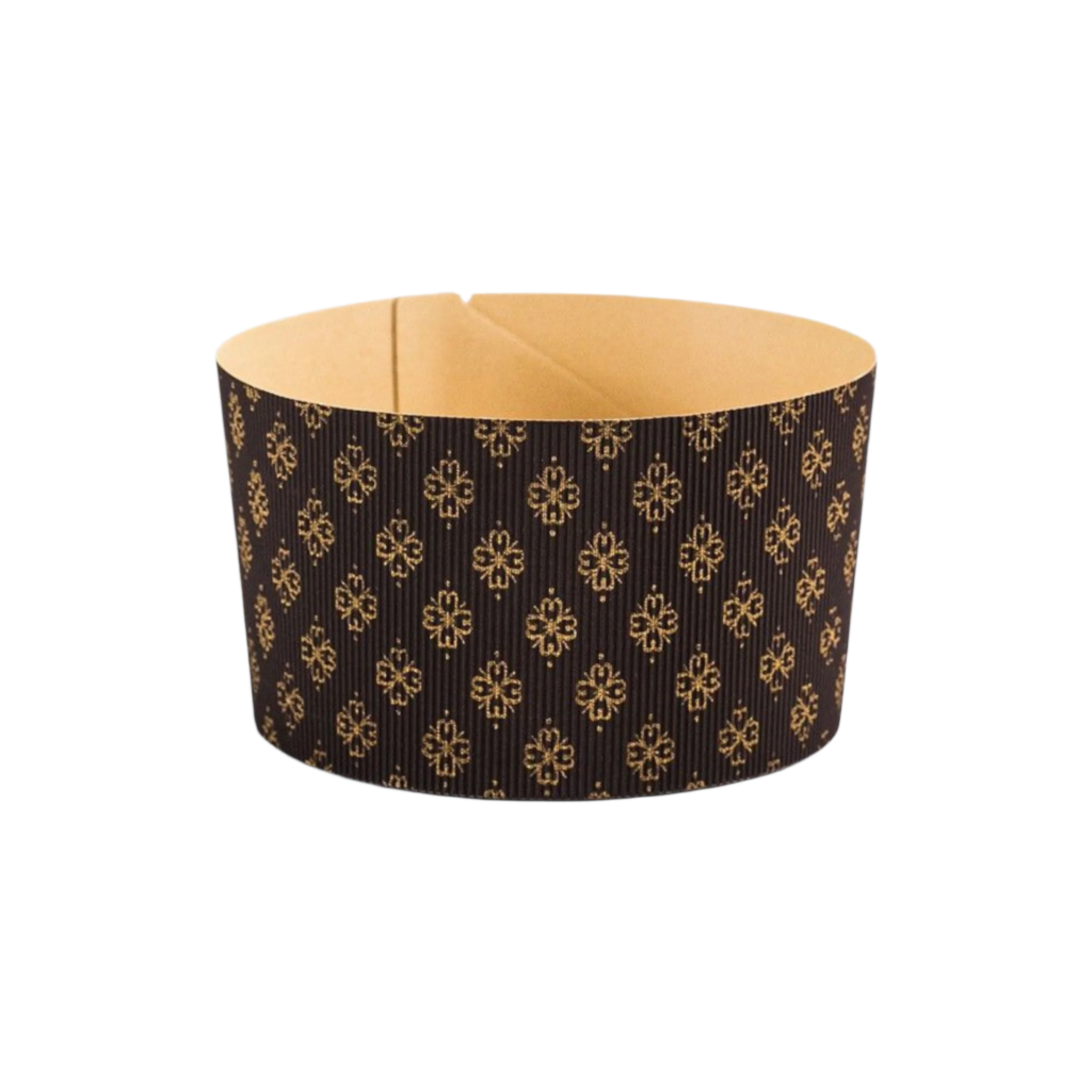 Panettone Paper Popcorn Bucket - Paper Baking Mold 17x10x20cm