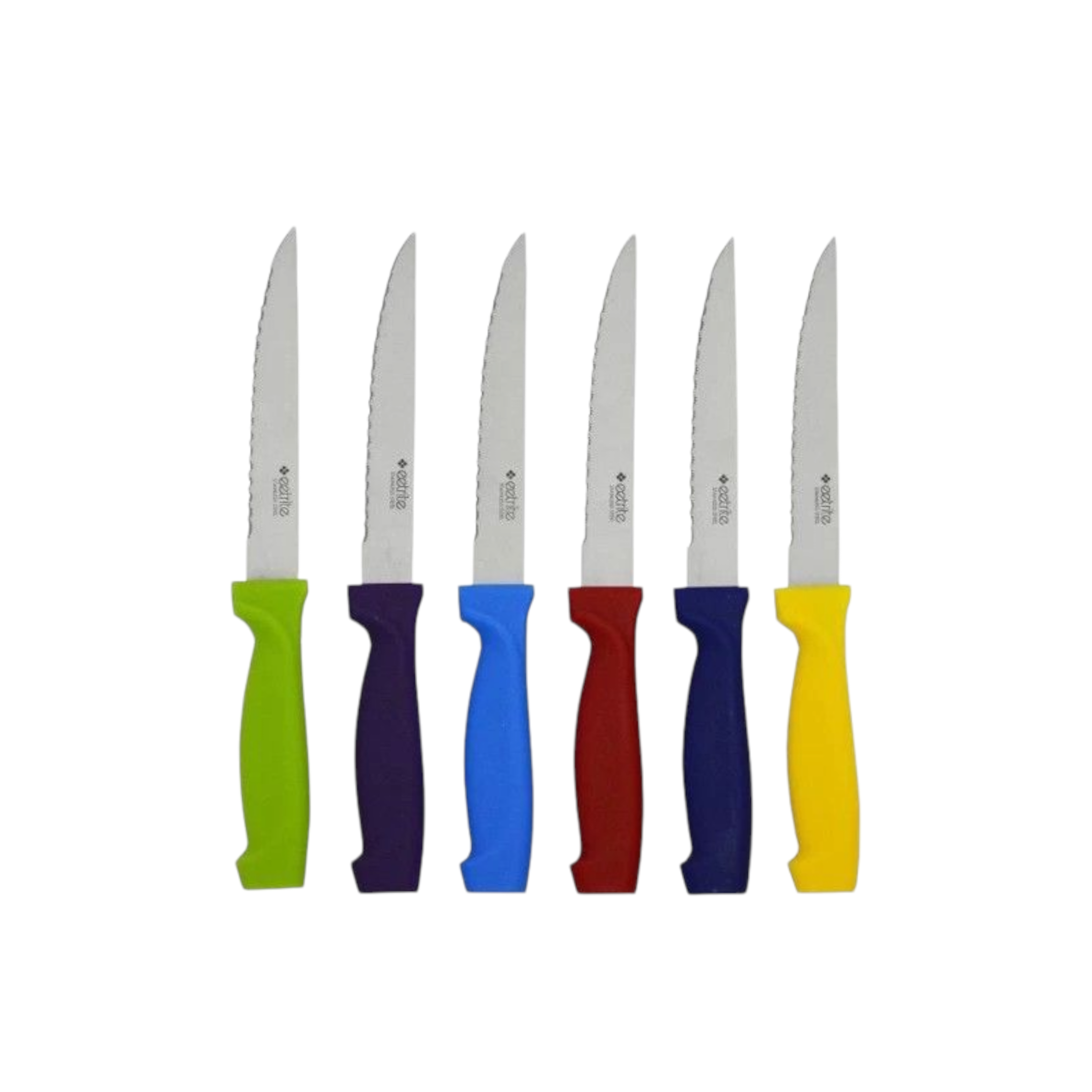 Eetrite Utility Knives 6pack Assorted 21cm