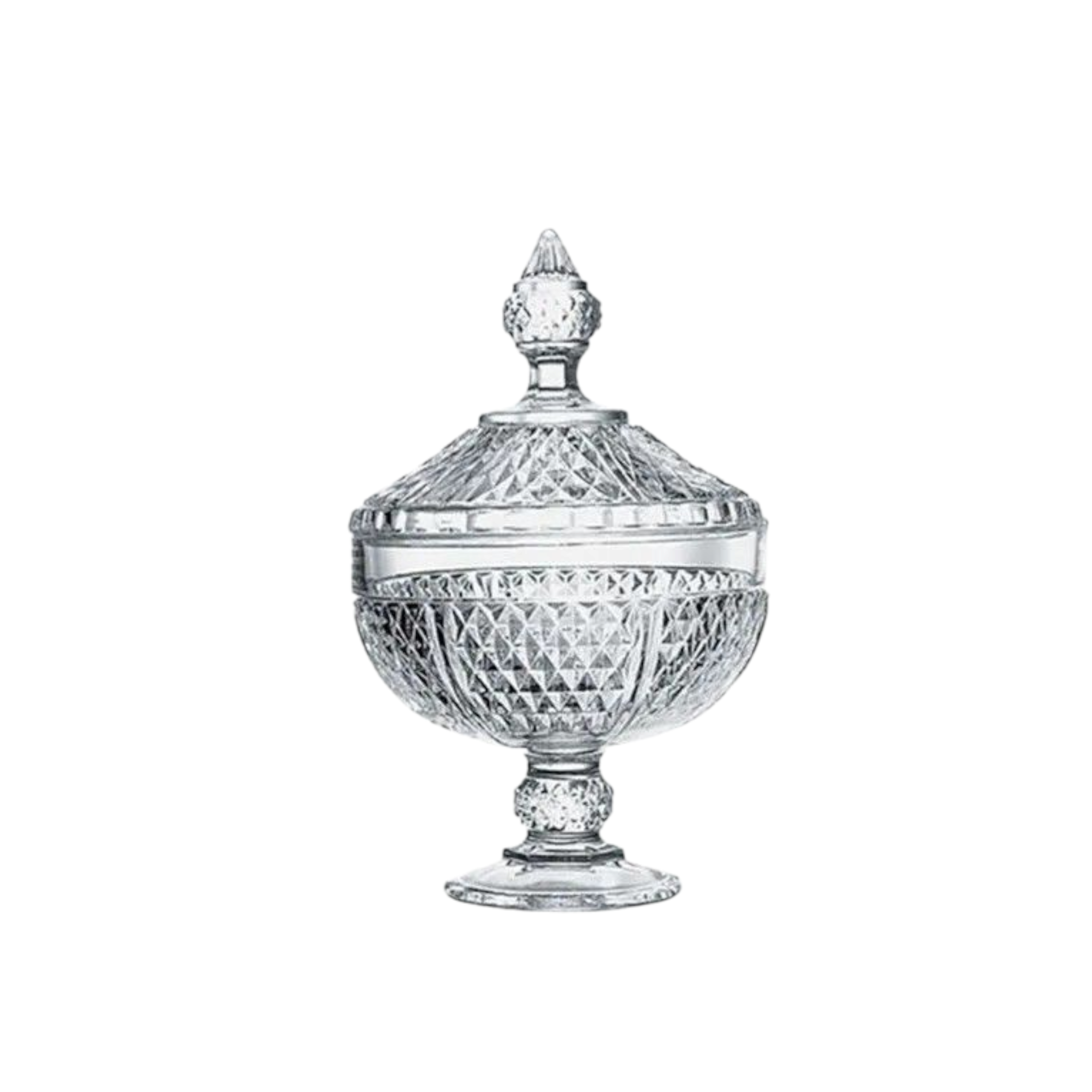 Pasabahce Diamond Candy Bowl Short Stemmed
