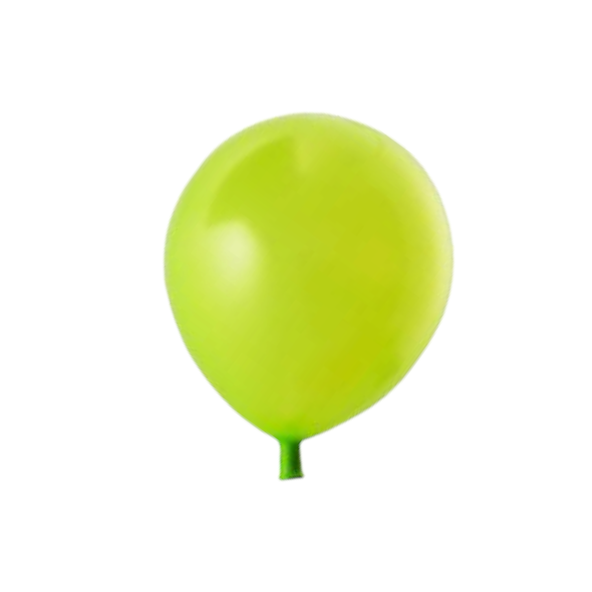 Metallic Helium Balloons 1pc Light Green