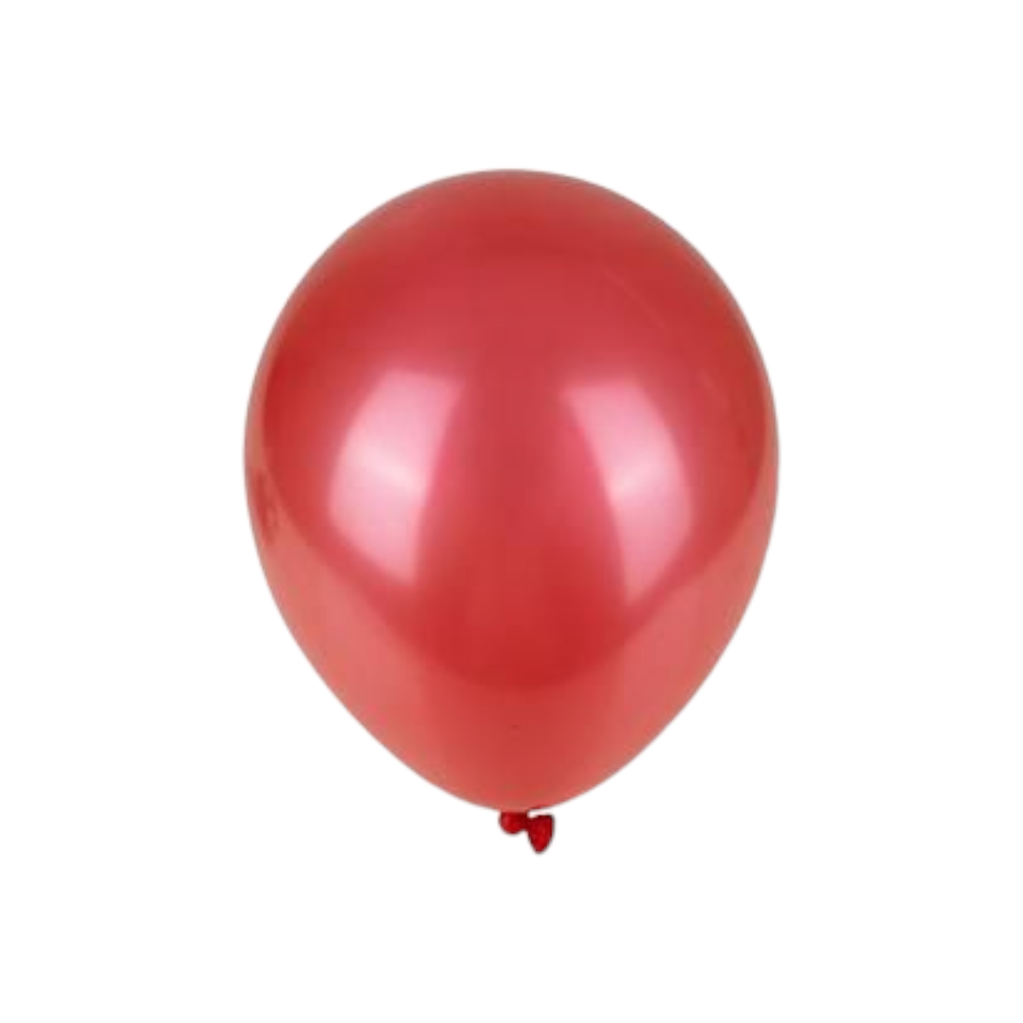 Metallic Helium Balloon 1pc Red