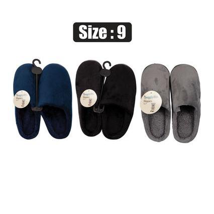 Slip-On Slippers Plain Size 9