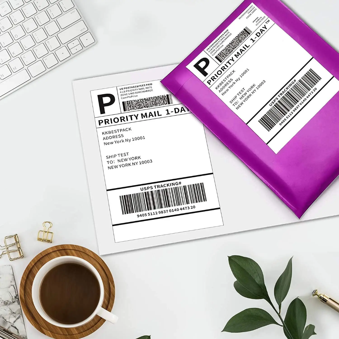 Barcode White Label 40x30mm 1000 labels per Roll