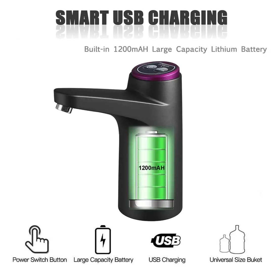 Automatic Touch Intelligent Water Pump with USB Charger 13.5x15cm