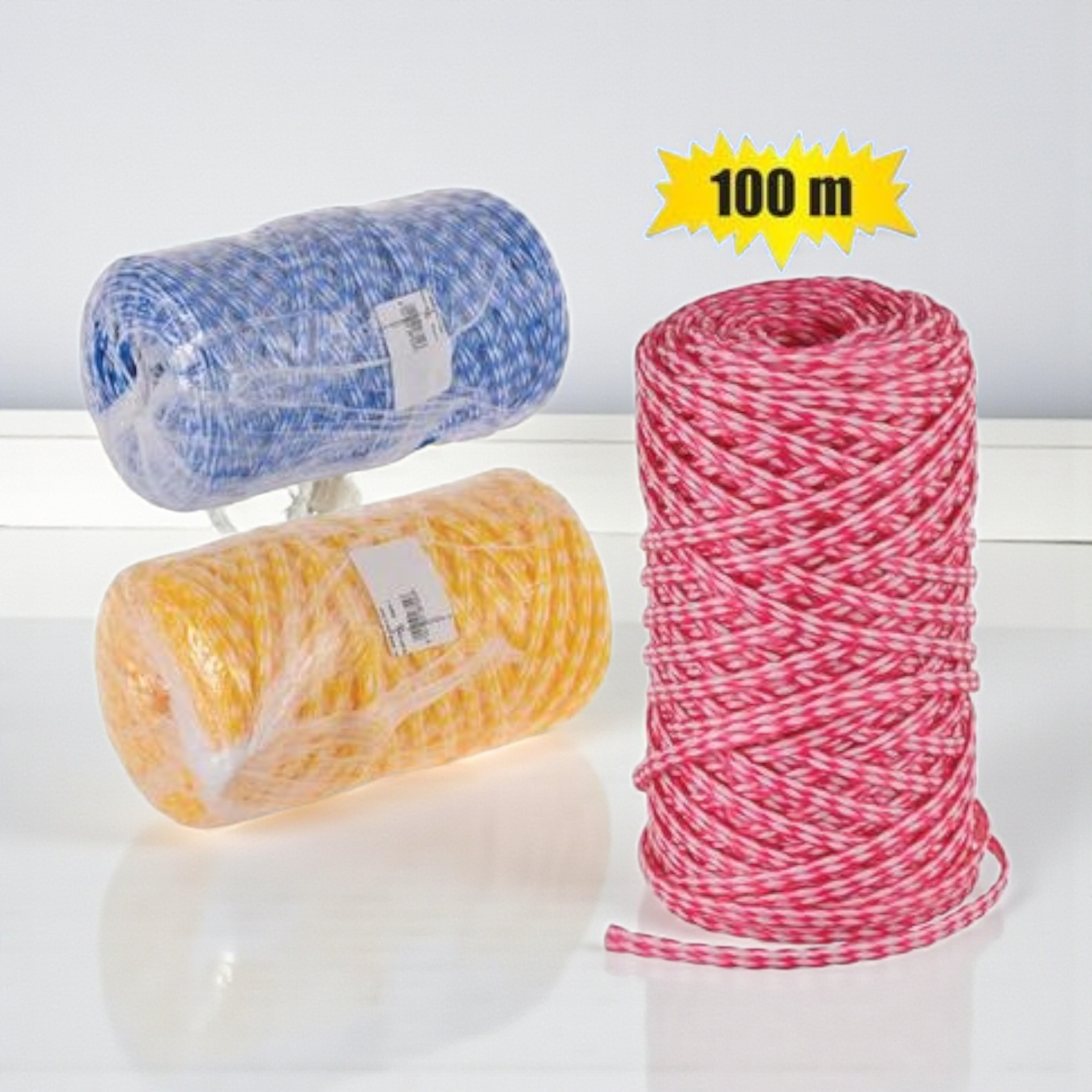Ski Rope Hank 2-Colour 7mmx100m