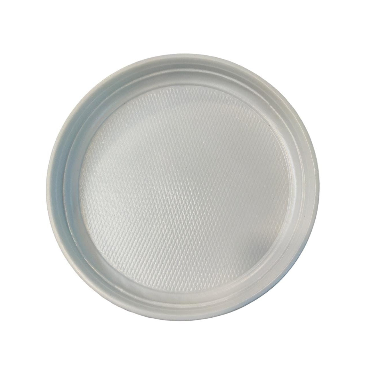 Disposable Plastic Plates White 9inch 100pack