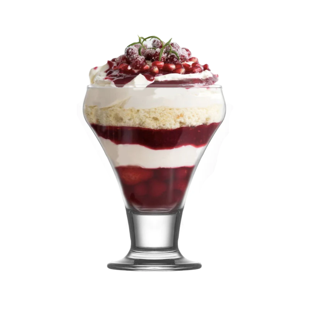 Frosty Glass Ice Cream/Dessert Bowl 305ml 6Pack