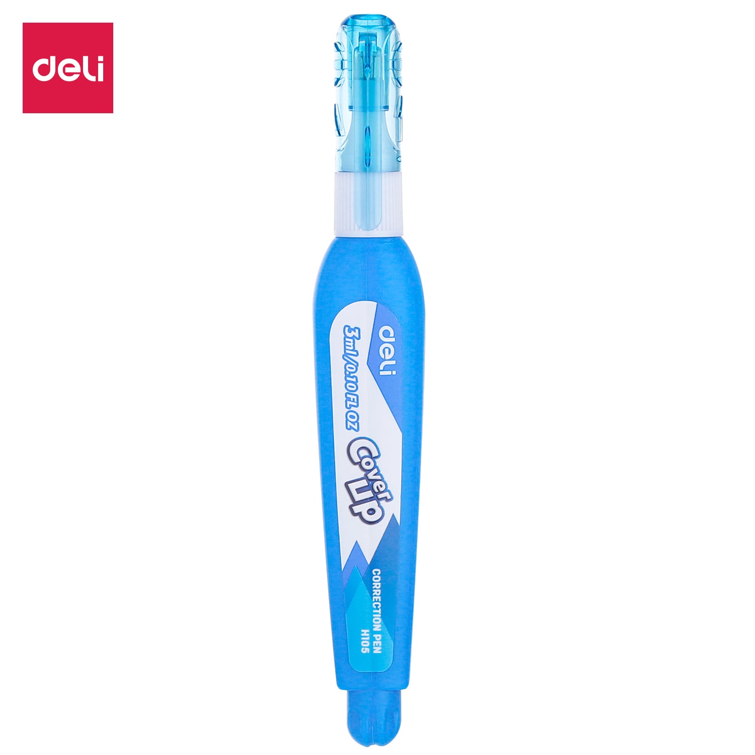 Deli Correction Pen Blue Container 3ml