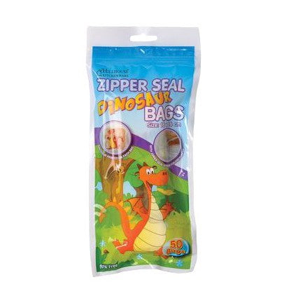 Disposable Kids Zipper Plastic Bags 16x14cm Zip Lock 50pack